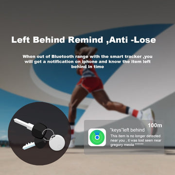 Bluetooth GPS Tracker For Air Tag Replacement Via Find My To Locate Bag Bottle Card Wallet Bike Keys Finder MFI Smart ITag