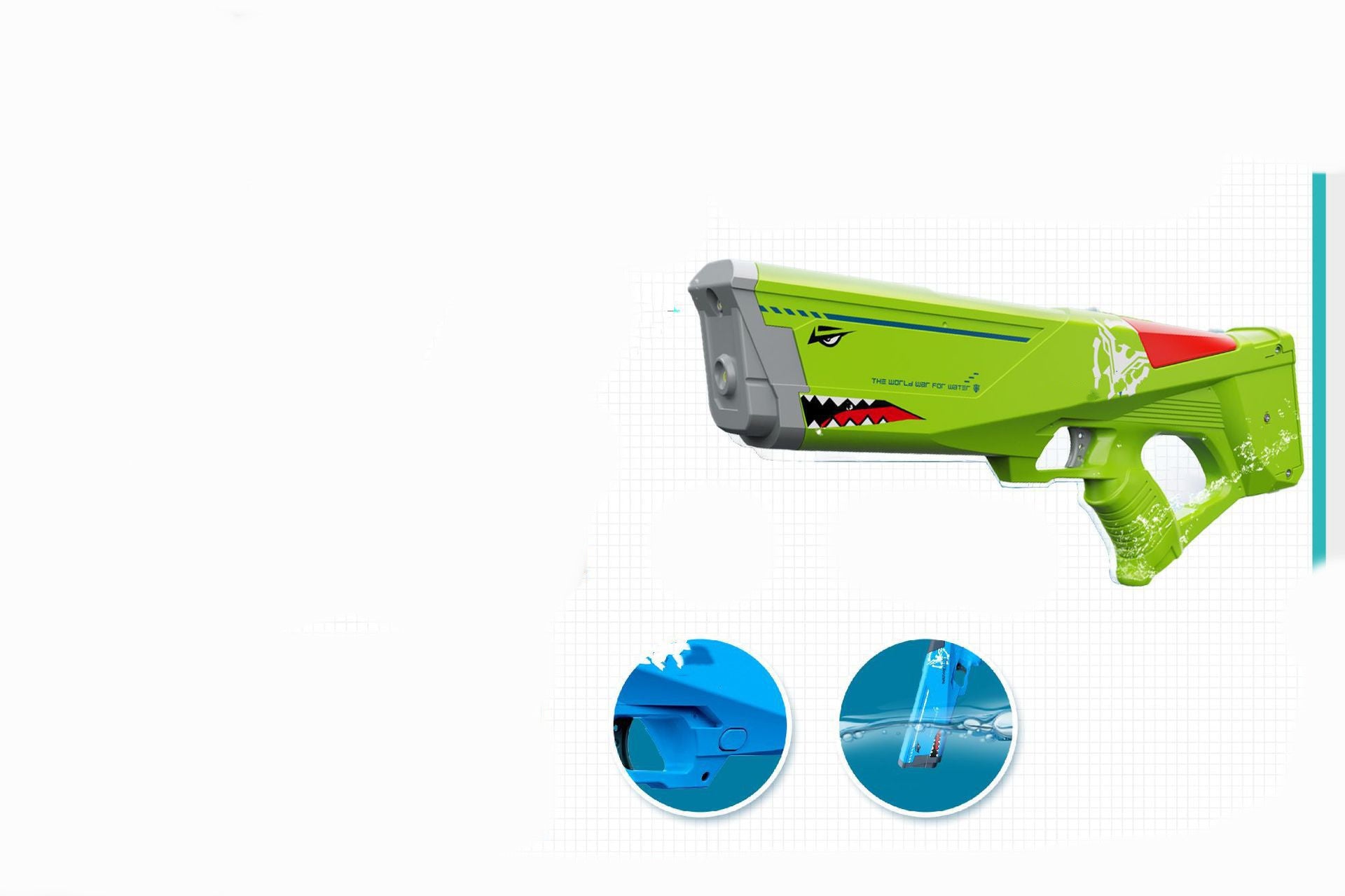 Children's Electric Water Gun Automatic Suction High-pressure Strong