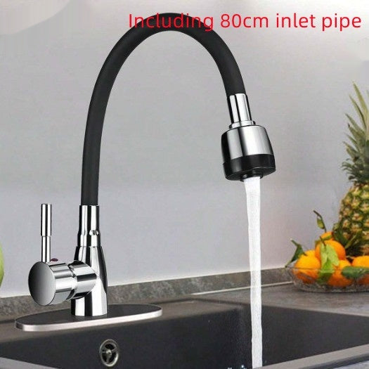 360-degree Rotating Flexible Kitchen Sink Hot And Cold Faucet